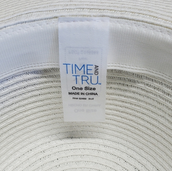 NWT Time And TRU Women's  Bundle Floppy Hat & Polka Dot Bandana - Picture 4 of 16